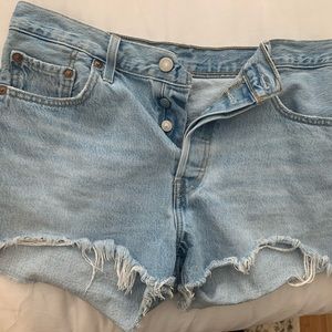 Levi’s denim shorts